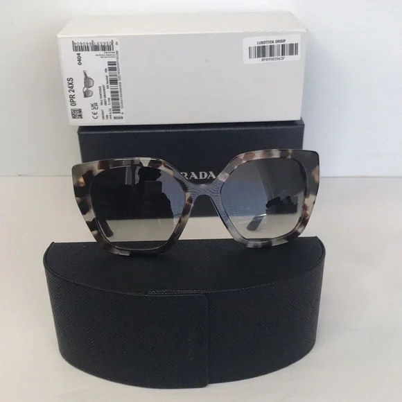 Authentic New PRADA PR 24x Sunglasses SPR 24X Havana